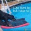 how to make a pool ladder for dogs by