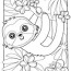 sloth worksheet printable coloring