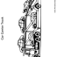 car carrier truck colouring pages