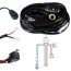 led light bar wiring harness kit 400w