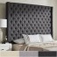 naples wingback button tufted headboard