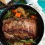 dutch oven pork roast with gravy the