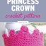 crochet baby crown clearance sale up