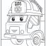 printable fire department coloring
