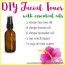 diy essential oil face toner for oily