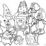 printable spongebob coloring pages for kids