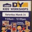 announce diy kids workshop