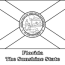 florida state flag coloring page