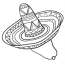 sombrero coloring pages free