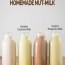 easy homemade nut milk and nut butter