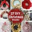 27 festive diy christmas wreaths
