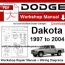 dodge dakota workshop repair manual