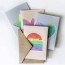 watercolor paper cut out greeting cards