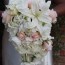 diy cascading wedding bouquet