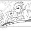 kids coloring puffles coloring pages