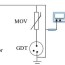 gdt and mov in serial connection surge