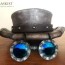 django hat steampunk style diy kit