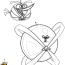 angry birds space for coloring 10