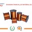 varnished enamel insulated wire pure