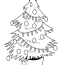 free christmas tree coloring pages for