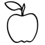 free printable apple coloring pages for