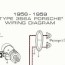 porsche 1956 1959 wiring diagram
