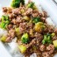 easy ground beef and broccoli gluten