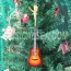 mini guitar wooden christmas tree