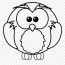 free cartoon owl coloring page clipart