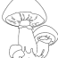 champignons coloring page online or