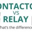 contactor vs relay what s the