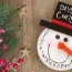 countdown to christmas snowman craft