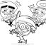 the fairly oddparents coloring page