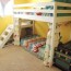 diy kids loft bunk bed with stairs