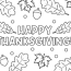 happy thanksgiving coloring pages 20