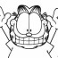 printable garfield coloring pages to kids