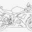 motorcycle line drawing at getdrawings
