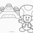 printable mario kart coloring pages