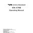 vx 1700 operating manual vertex standard