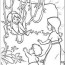 jungle coloring page for kids free