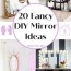 20 diy mirror frame ideas to make your