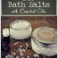 diy bath salts with essential oils