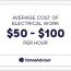 2022 electrical work cost guide