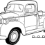 old trucks coloring pages coloring home
