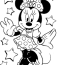 minnie mouse birthday coloring pages