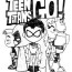 teen titans go to print coloring pages