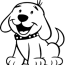 cute puppy small doggie coloring page