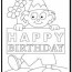 happy birthday cards coloring pages 1