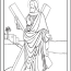 saint andrew the apostle prayer card