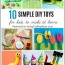 10 easy diy toys to make at home